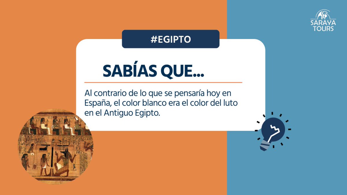 Y es que el negro era símbolo de la suerte. 

🤔 ¿Te preguntas el por qué? 

Se determinó así porque el Nilo adquiría un color oscuro en sus crecidas anuales ya que traía limo. Este material hacía que la tierra fuera más fértil y que las cosechas fueran más ricas.

#egipto