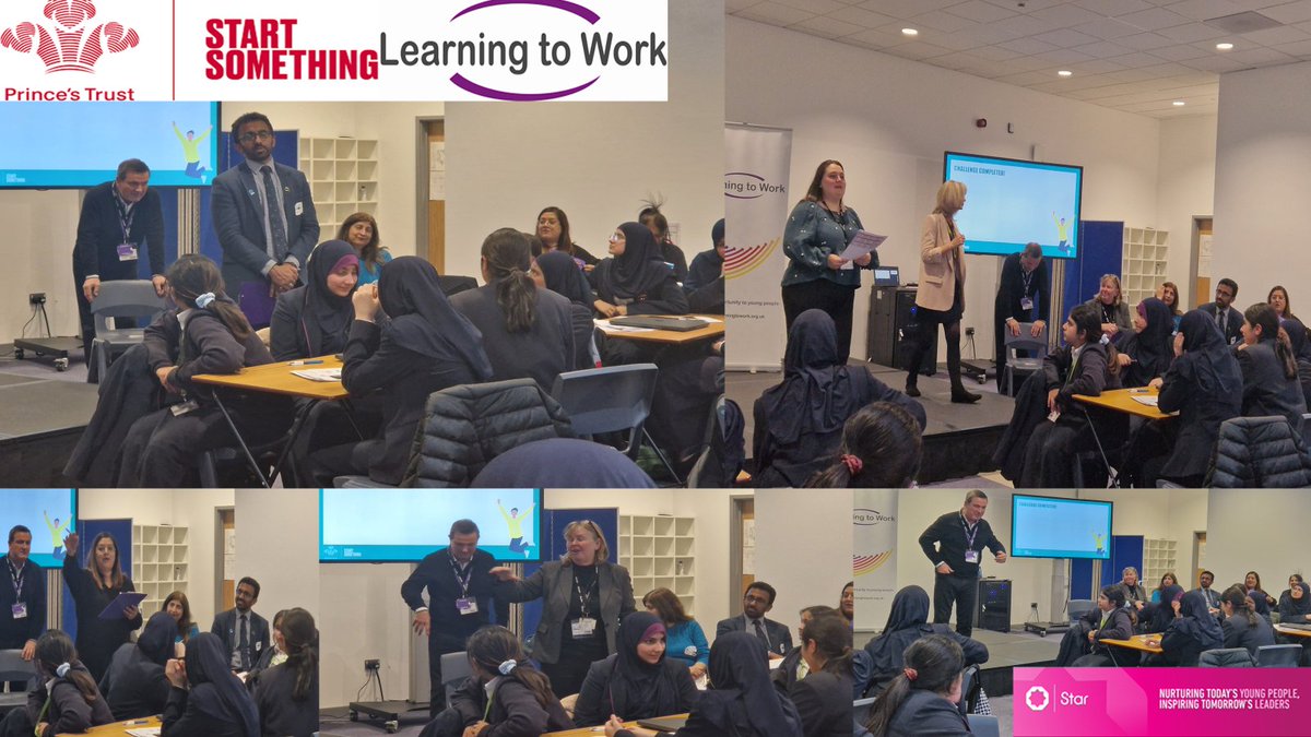 Our good friends from @LearningtoWork came to work with our year 9 pupils. Students built on numerous skills whilst taking part in The Prince's Trust Enterprise Challenge.@PrincesTrust #Teamwork #Ambition #Respect #PersonalDevelopment #Skills #FutureReady #EmployerEncounters