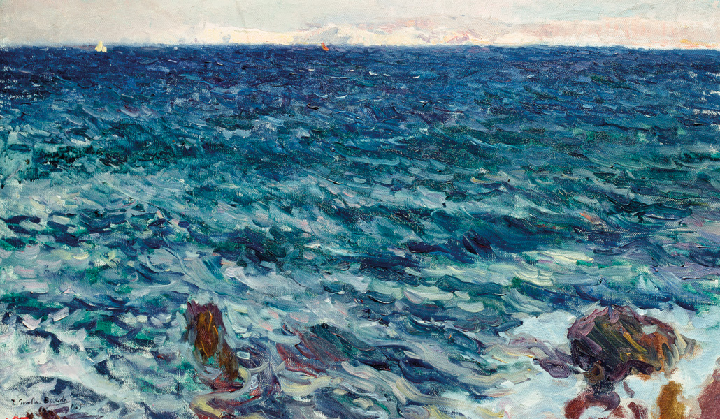 MuseoSorolla's tweet photo. 💠Hoy es el #BlueMonday (en teoría) el lunes más triste del año.

¡Pero el azul es un color muy especial!

Es el color del mar de #Sorolla, del cielo y de la indumentaria de sus cuadros.

Aquí tenéis unas obras para demostraros que no hay que estar triste con nuestros azules. https://t.co/Y2jTlxxwIr