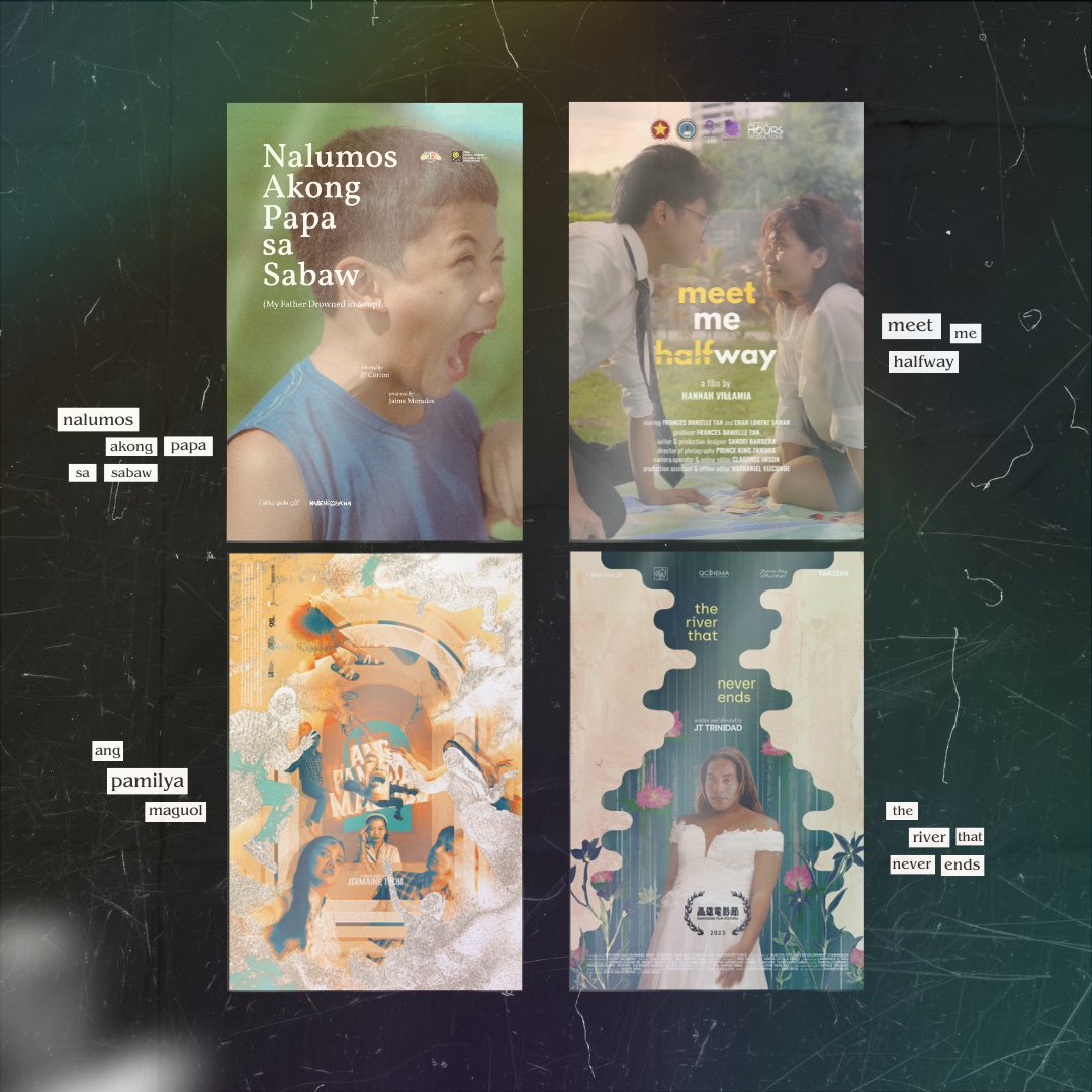 FILACOfficial's tweet photo. Narito na ang pinaka-aabangang film line-up para sa nalalapit na FILACinema exhibition!

Binubuo ng sampung short films mula sa iba’t-ibang produksyon sa bansa, tampok rin ang mga pelikulang nag-ningning sa nakaraang Sineminuto Short Film Festival 2023. https://t.co/GGkjHbXbNQ