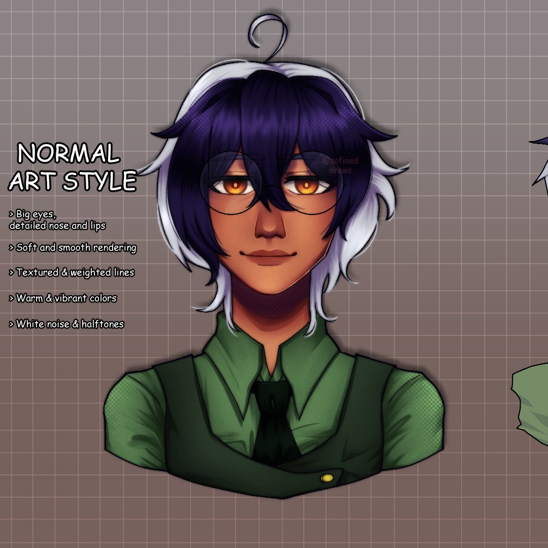 SofiaEd_'s tweet photo. Evil art style challenge… FT. Aubrey!!

#digitalart #sofiaeddraws #project_c #ocart https://t.co/v6ULWW48dv