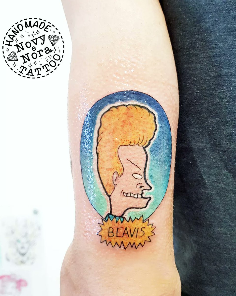 ビーバス・アンド・バットヘッド ぬいぐるみタトゥー2個セット BEAMS