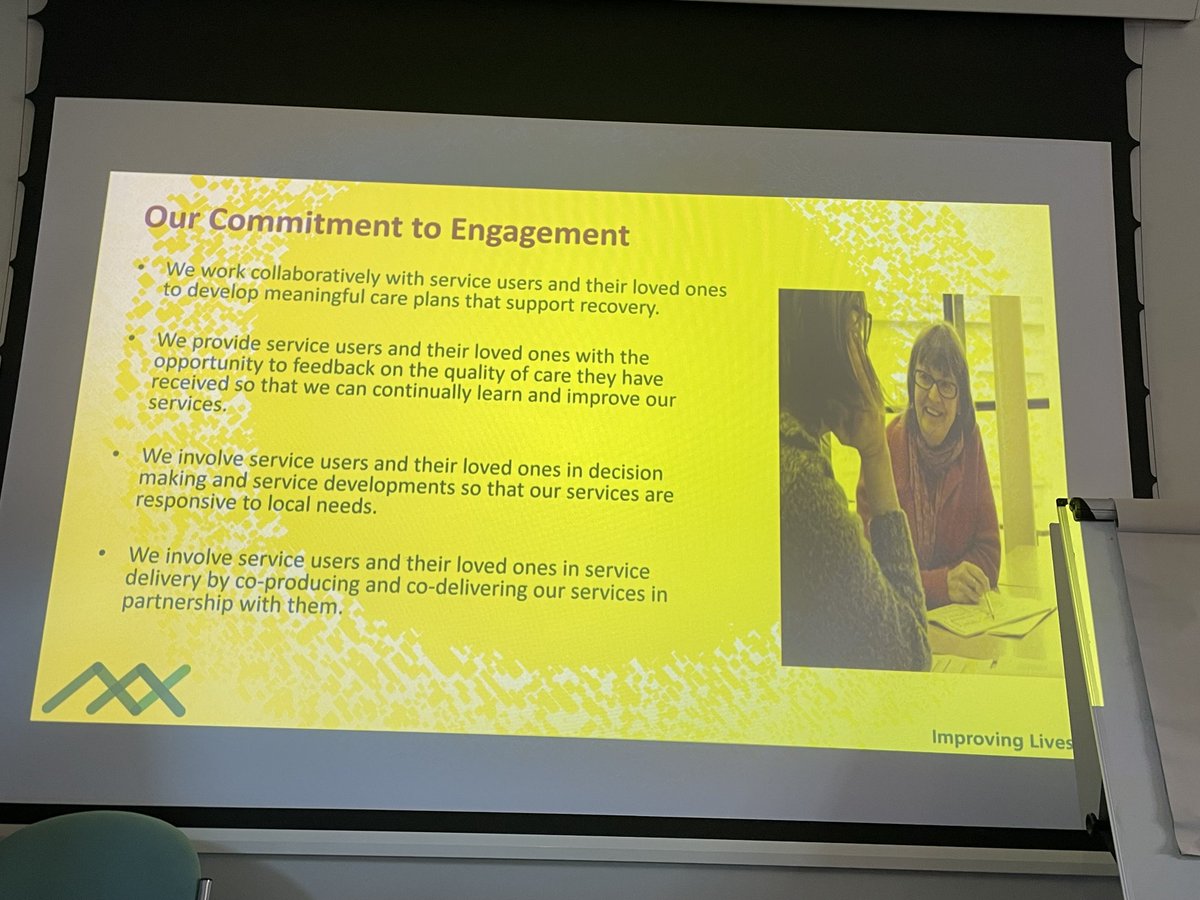 warnetony's tweet photo. Really good to have a comprehensive introduction to the @GMMH_NHS approach to service user and carer engagement- spending time unpacking each of these 4 elements #welcometogmmh https://t.co/uAxqEnUOtB