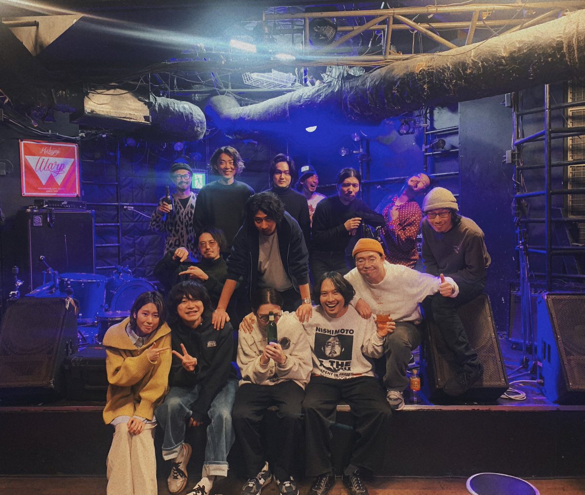 ◤◢◤◢◤◢◤◢◤◢◤◢◤◢
　㊗️吉祥寺ワープ25周年㊗️
◤◢◤◢◤◢◤◢◤◢◤◢◤◢

SEQUOiA <a href="/SEQUOiA_seq/">ＳＥＱＵＯｉＡ</a> 
木(KI) <a href="/we_are_KI/">木(KI)</a> 
NABOWA <a href="/nabowa/">NABOWA</a> 

スリーマンありがとうございました！
本当に全バンド最高すぎてブチ上がりました、、、
また同じメンツでやりたいくらい！