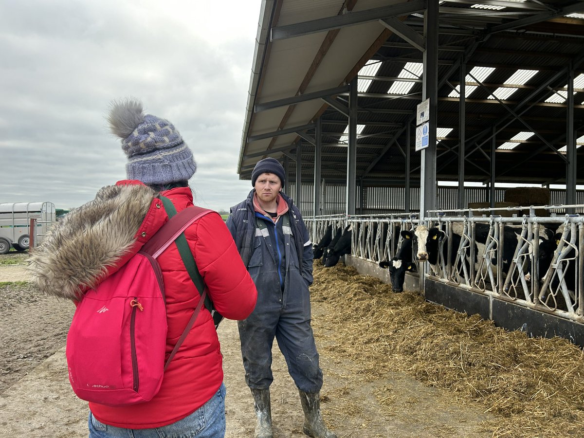 GOALNextGen's tweet photo. On Saturday, #NextGen Youth member @nethan95 visited a dairy farm in #Tipperary and interviewed young farmer,  Michael, about climate change and farming in Ireland. 

1/2

@GOAL_Global @Irish_Aid #NextGen https://t.co/dOg3y45ncj