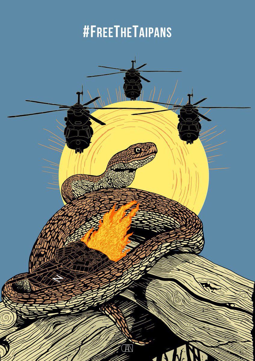 aus_forukraine's tweet photo. Why won’t the Australian Government @AlboMP @RichardMarlesMP provide reasons for ignoring Ukraine’s request and instead choosing to secretly dismantle and bury (at Australian taxpayers’ cost) the 45 decommissioned #Taipan helicopters worth $20M each?! #FreeTheTaipans https://t.co/wnMTVVr5CM