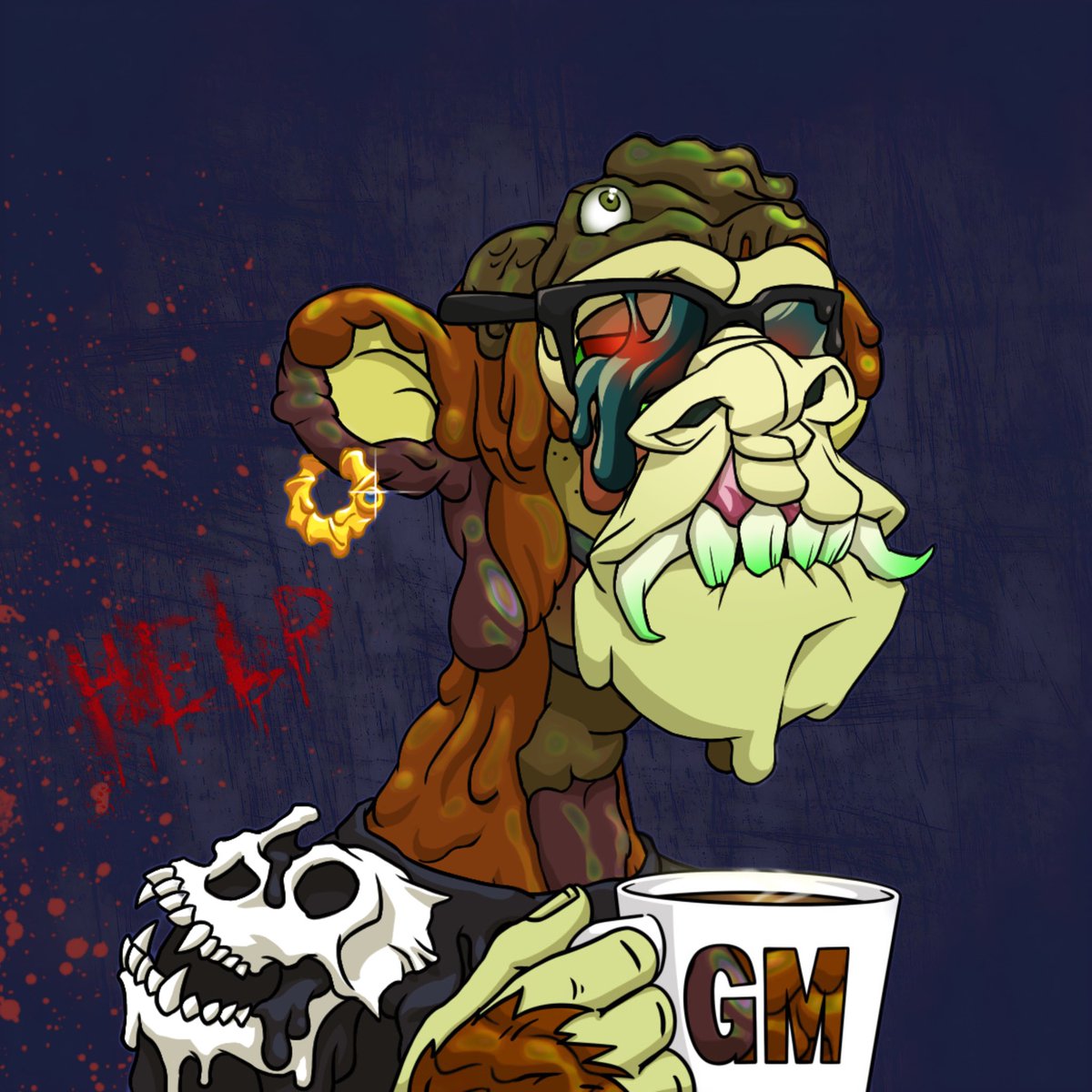 GMGM Happy Mutant Monday 🧪🧪🧪
A warm welcome to everyone who took this Dip to join the glorious Bored Ape Yach Club 🍌🍌🍌

And also a warm welcome to my new, eclectic and dark MAYCCC 👀