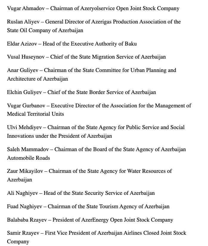 LeoHickman's tweet photo. The president of Azerbaijan, Ilham Aliyev, has just signed a "decree" establishing an "organisational committee" for COP29, which the nation is hosting later this year.

The committee features...

Men: 28
Women: 0

https://t.co/9CeQBAKXGE https://t.co/C0lDulL0eX