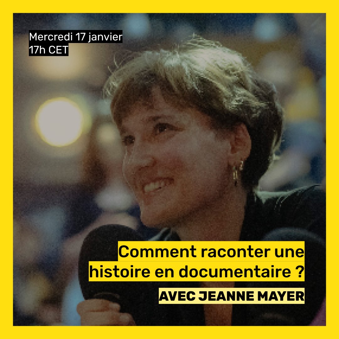 unefoisunevoix's tweet photo. Rdv mercredi à 17h (CET) pour notre atelier en visio avec Jeanne Mayer ! Documentariste pour @Pieds_Sur_Terre et #Affairessensibles, elle partagera ses conseils pour créer un podcast documentaire captivant et réussir sa narration.
📍 Inscription : https://t.co/wm3b9DTXxx https://t.co/gf7gMazXhD