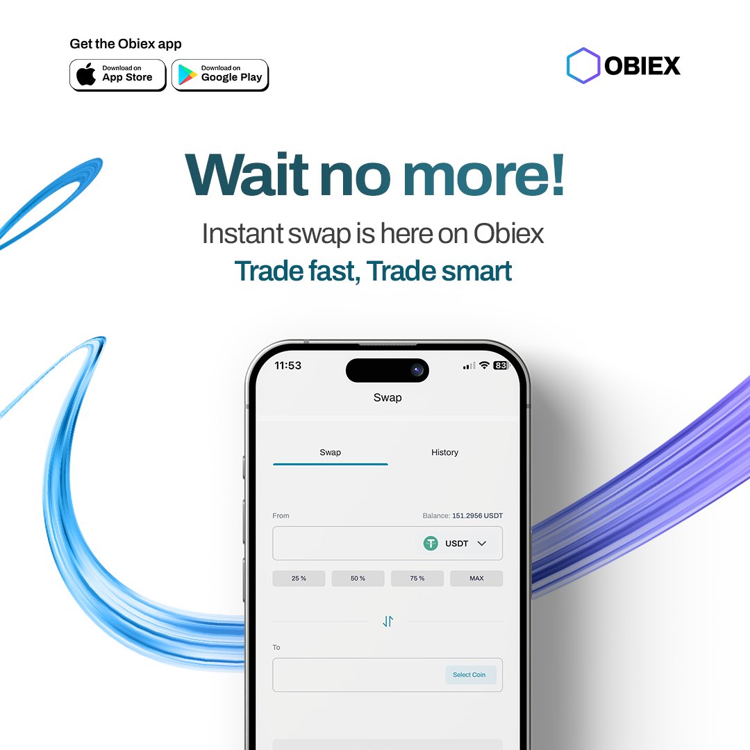 ObiexHQ's tweet photo. Seize the moment!! 🚀
Trade fast, trade smart on Obiex. https://t.co/hSirIlg01f