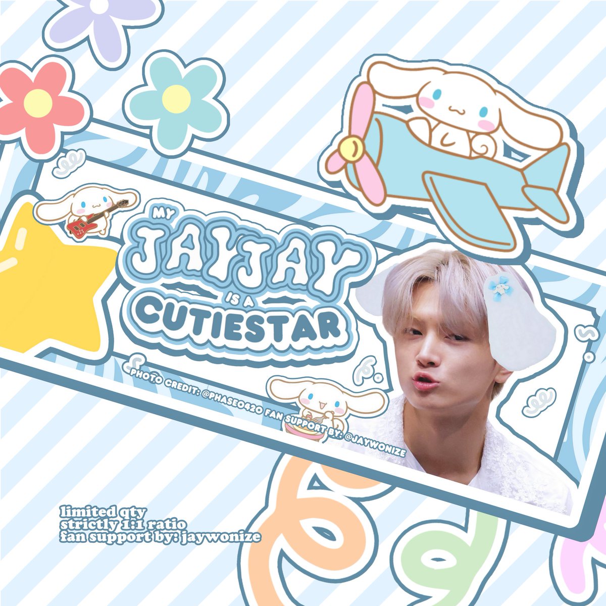 jaywonize's tweet photo. MY JAYJAY IS A CUTIESTAR 🤍🎸🍳

free jay banners 
for #FATE_IN_NEWCLARKCITY ⭐️

— 1:1 ratio
— very limited qty
— like &amp; rt https://t.co/l4tguDHwgJ