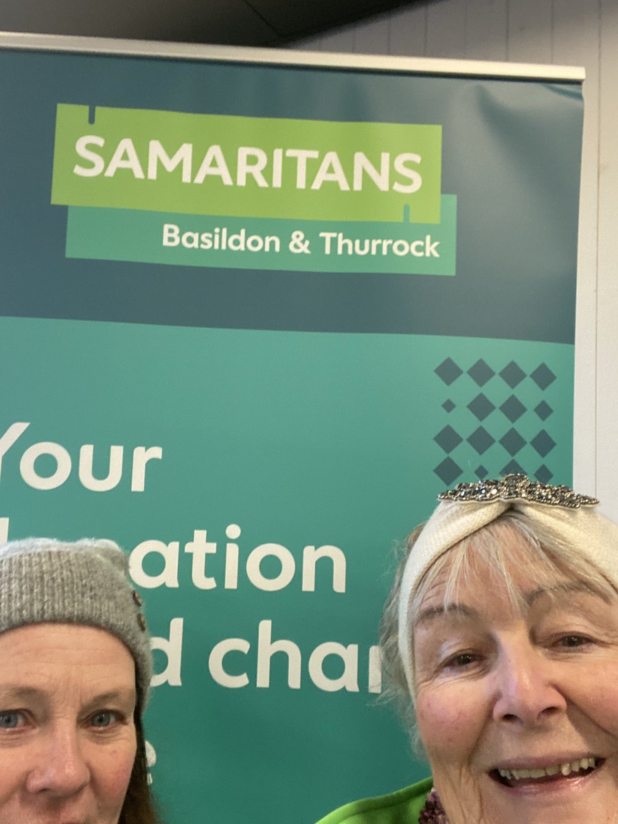 BTSamaritans's tweet image. Our wonderful band of volunteers braved the cold at Pitsea and Grays stations this morning to celebrate #Brewmonday. Hope you got a teabag and now know how to have a small talk!#smalltalks 
@samaritans @c2c_Rail