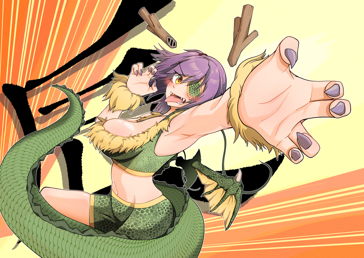 「フフッ怖いか??」
 気が付いたら年が明けてました。あけおめことよろです。
 #艦これ #艦隊これくしょん (1/1) 