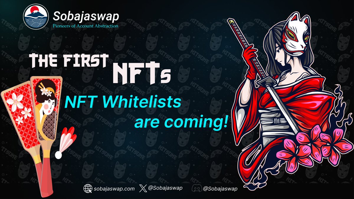 NFT Whitelists are coming!!! 
 
🎯NFT Whitelists limit the number of individuals who can participate in the project's token private sale or the project's NFT auction. 
🎯NFT Whitelists ensure equitable token distribution. 
🎯NFT Whitelists provide access to NFTs or DApps. 
🎯NFT