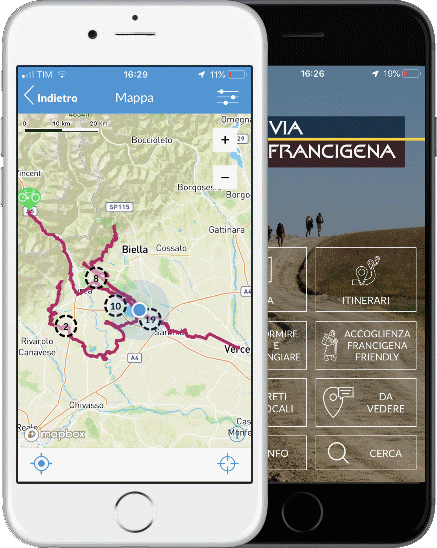 Planning your next walk? Download our free App to get the GPS navigation along the whole #ViaFrancigena route, from Canterbury (Kent, England) to Rome (Latium, Italy), more than 2200 km divided into 104 stages: viefrancigene.org/en/guides-app/