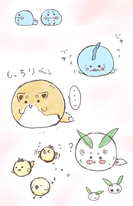 もふもふな落書き☺️💕
#イラスト #絵描きさんと繋がたい 