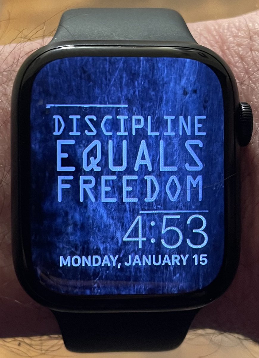 “I am too positive to be doubtful, too optimistic to be fearful, and too determined to be defeated.”
#DisciplineEqualsFreedom #ownthedash #GetAfterIt #HoldTheLine #0445club #GOOD #SamuraiGang #IronSharpensIron #victorynordefeat #goonemore #canthurtme