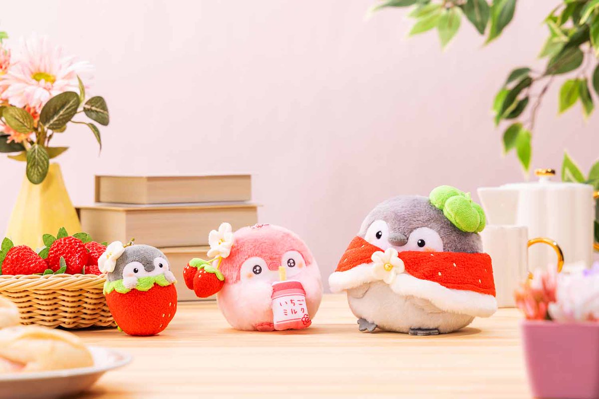 コウペンちゃん いちごミルクだ～いすき！な手のひらマスコット