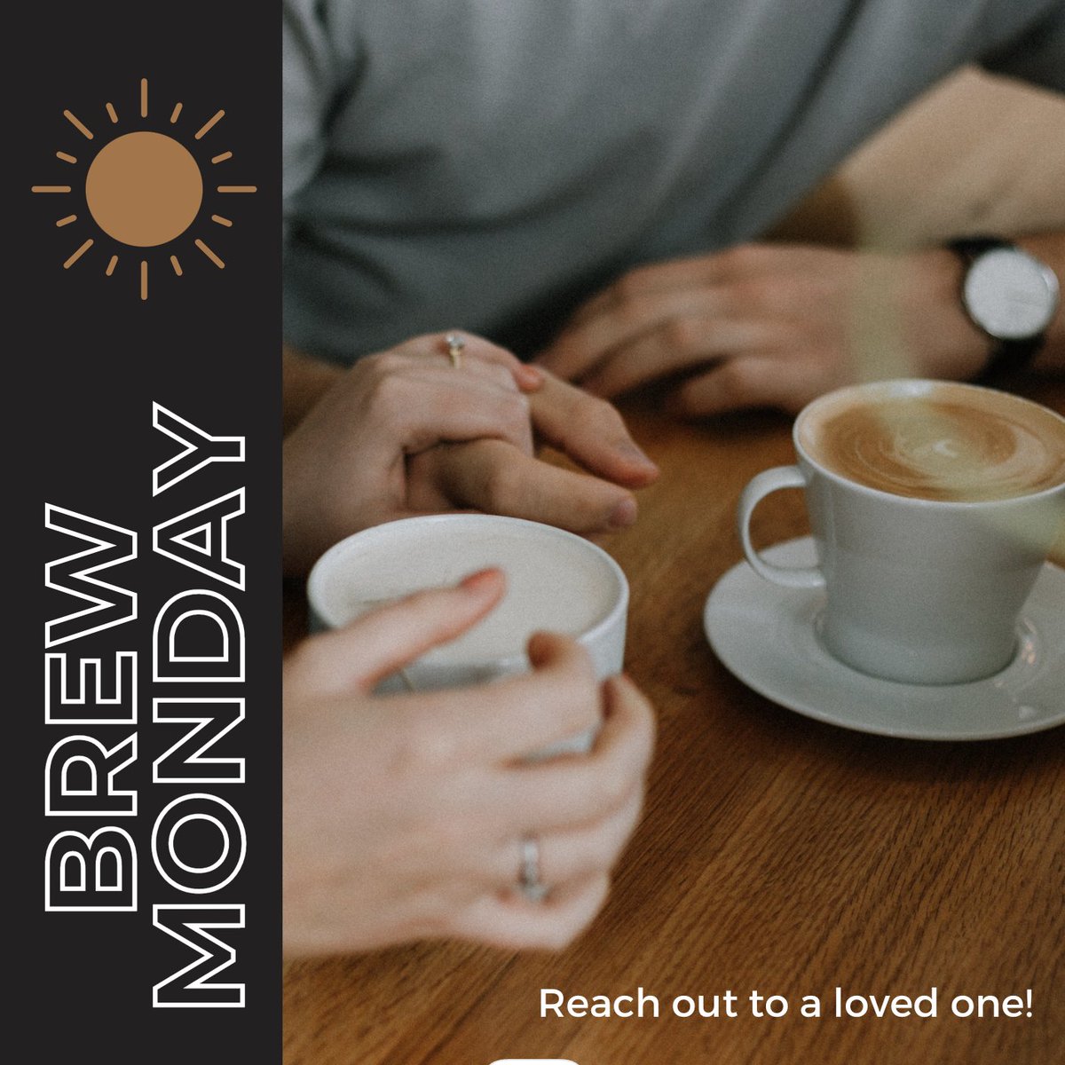 CMSAdvertising's tweet image. ☕ Let's Connect Over a Cuppa for Brew Monday! 

Today, we're raising awareness for mental health and meaningful connections. Take a moment to reach out and share warmth. Remember, it's okay not to be okay. Let's spread positivity! ☕ 

#BrewMonday #MarketingAgency #CMS #Branding