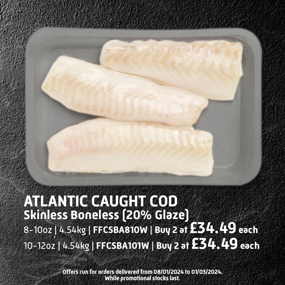 FriarsPride's tweet photo. Monday blues?

Cheer yourself up with our special offers on our Atlantic Caught Cod at buy 2 at £34.49 each, and Atlantic IQF Haddock in a 10% at £28.99 each or 20% glaze at £35.99 each. 

Call 01733 316400 to orders your now! https://t.co/TWHpwCIxBE