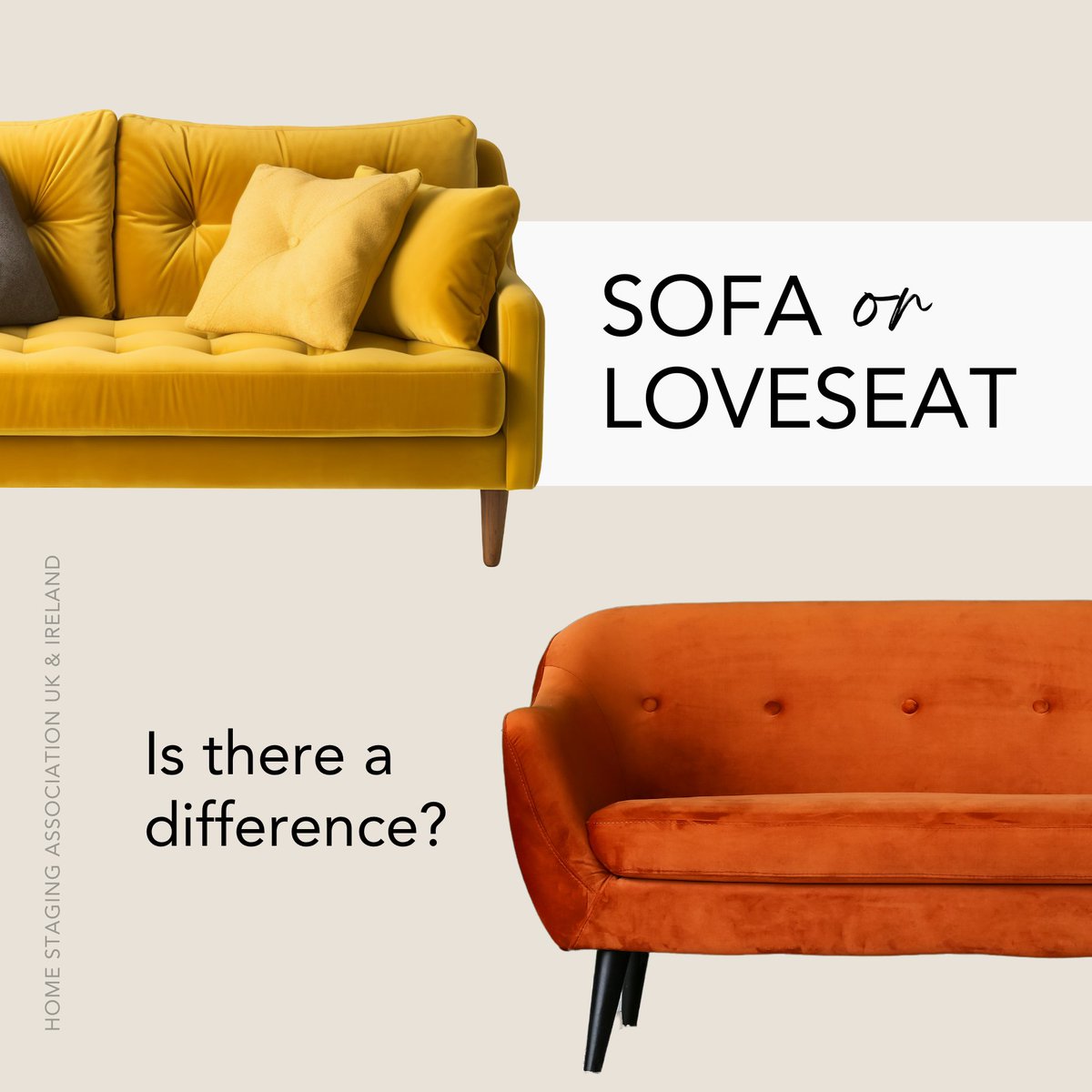 HomeStagingOrg's tweet image. What’s the real difference between a sofa and a loveseat? Check out this blog post from HSA Ambassador @SwyftHome  zurl.co/WcSE 

#swyft #sofainabox #loveseat #homestagingtips