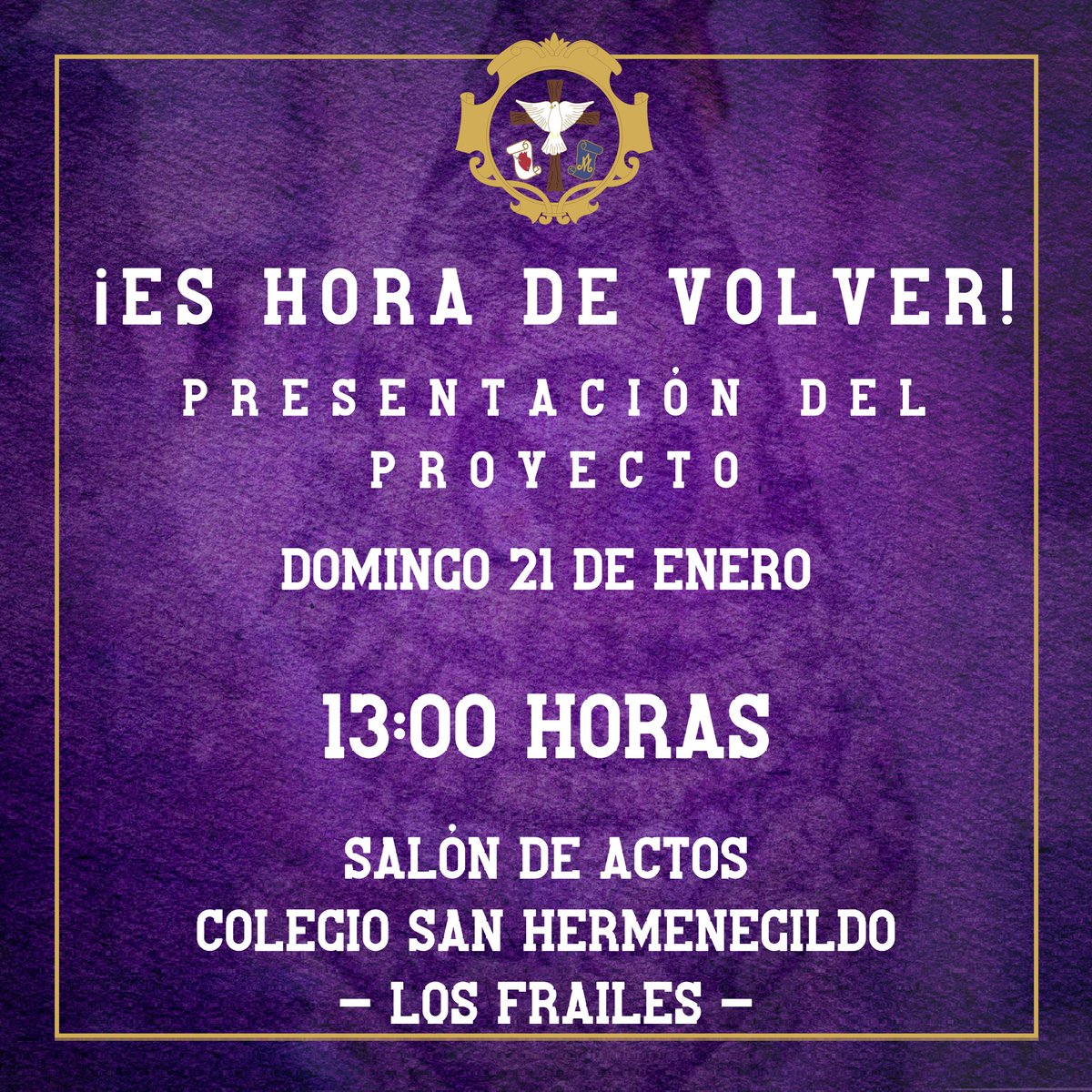 📣 Como os decíamos... ¡os esperamos a tod@s!