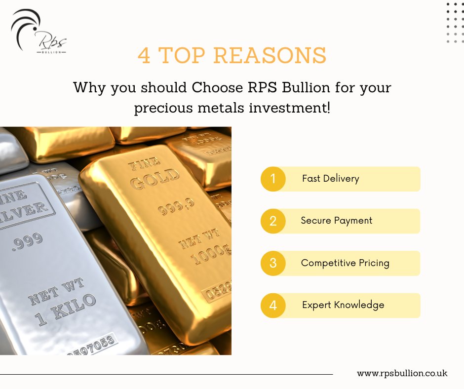 Dive into the world of investment with RPS Bullion! Enhance your portfolio with our array of 24-carat gold bars and fine silver coins. Secure your future with the timeless value of precious metals. Join the smart investors today! 💰👑

🛒Shop now: rpsbullion.co.uk

#gold