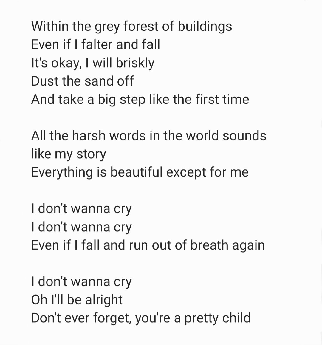 yendearing's tweet photo. The Ugly Duckling
lyrics eng translation

(korean lyrics taken from melon)
#최예나 #YENA @YENA_OFFICIAL https://t.co/6bOgUscZo3
