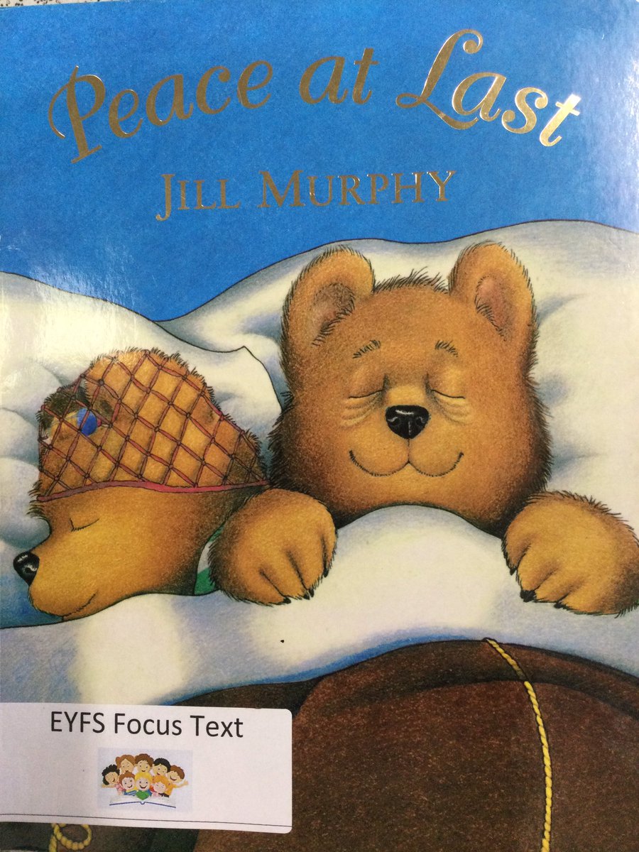 LeighPrimary's tweet image. This week in Nursery, we are reading ‘Peace at Last’ by Jill Murphy.  We will be taking part in lots of fun activities.  Watch this space!
#article28 #EYFS #peaceatlast #jillmurphy #readingforpleasure #welovebears