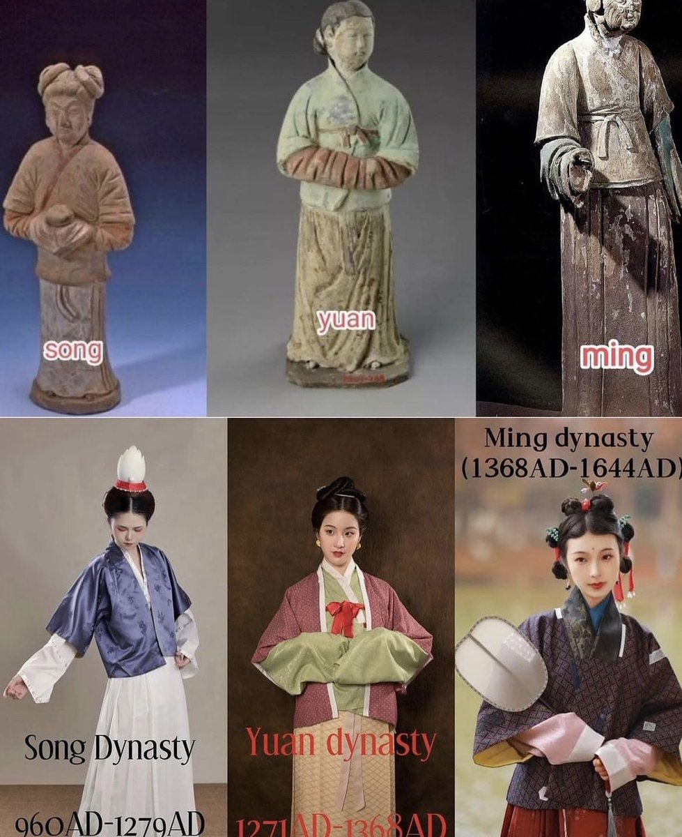 Hanfu_CN's tweet photo. Hanfu· Yuan dynasty
Yuan dynasty hanfu is inherited and developed from Song dynasty. it also continued to Ming dynasty.

#hanfu #漢服 #traveltochina #Chineseculture #costumes #伝統衣装 #traditional #中華服 #chinesefashion #beautiful #photo #chinese #中華風 #China https://t.co/FRDEA7WxP9