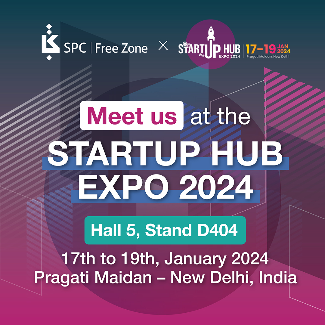 SPCFreeZone's tweet photo. The excitement is building up as we gear up for Startup Hub Expo 2024 in New Delhi! From ideas to impact, let's pave the way for Indian startups in the UAE! #SPCFreeZone #StartupHubExpo https://t.co/smvQxAd9eN