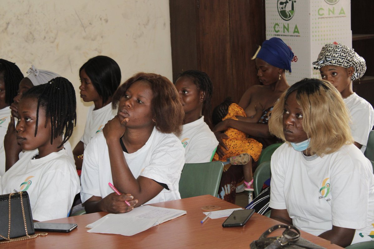 Jamilafondation's tweet photo. 38 women in Nzerekore are being trained in Logistics, Market Access, and Finance, empowering them to become impactful leaders and elevating the economic status of women. #SPI_TGC #EmpowerWomen #RioTintoSimFer @RioTinto @Presidence_gn @PrimatureGN https://t.co/Pno6OlYTvH