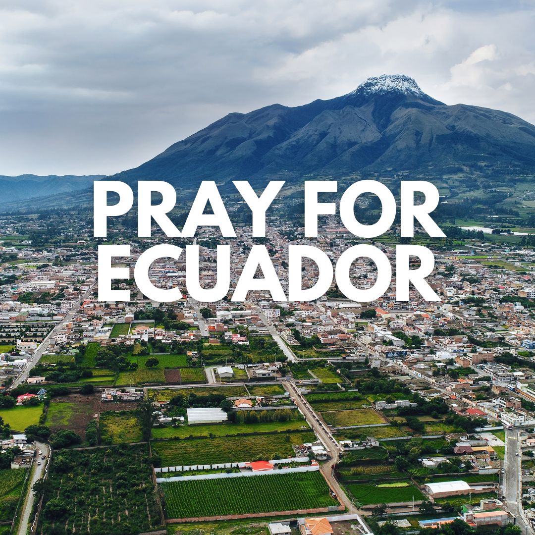 worldprayerc's tweet photo. Urgent Prayer:  Ecuador is in a state of emergency and declares war on gangs.
A TV studio was attacked by an armed gang after days of violence. 
Pray for peace to be restored and for the Government to take control of the situation. Post your 🙏 in the comments.
#prayforecuador https://t.co/pQYMY5FpLw