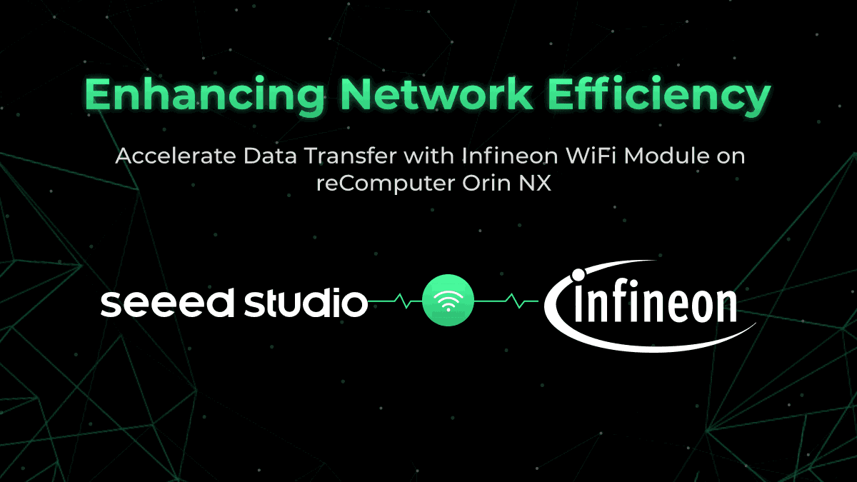 seeedstudio's tweet photo. #WikiUpdate Check out our latest guidance about using @Infineon's AIROCTM CYW55573 Wi-Fi 6/6E module on reComputer J4012 powered by @NVIDIAEmbedded Jetson Orin NX! ๐https://t.co/xIjWRIXf9d
Maximize the throughput with network robustness to reduce the time when data travels over the air!
Remember to complete the questionnaire to win one reComputer J4012 now! https://t.co/5CWi1pHmqa
#nvidia #jetson #wifi6 #datatransfer