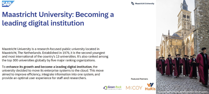 jonkersrob's tweet photo. Find out how Maastricht University moved its enterprise systems to the cloud to improve efficiency, integrate information into one environment, and provide an optimal user experience for university staff and academic researchers.
https://t.co/Wlm7lNdGdx
#saphighered #sapclouderp https://t.co/jNmVPda5x1