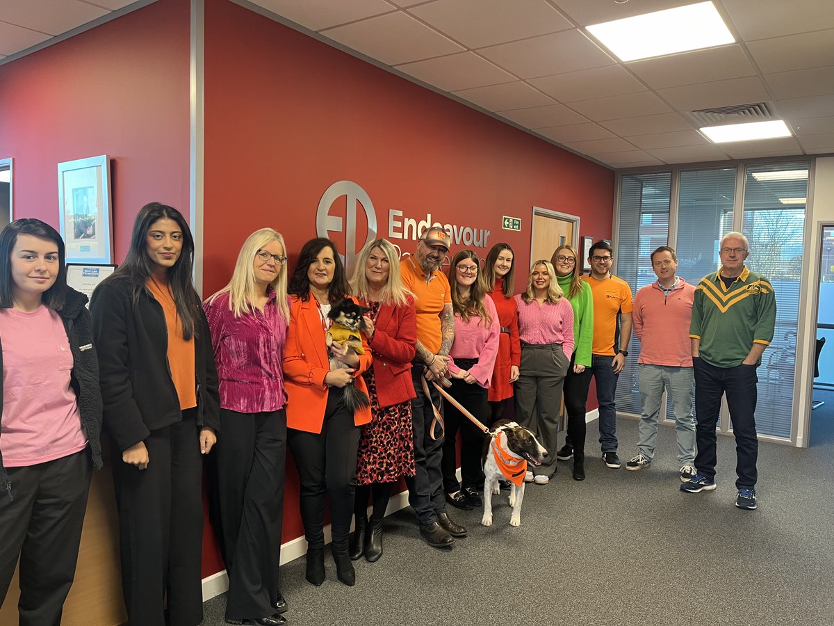 Endeavour_law's tweet photo. We're turning 'Blue Monday' Bright in support of the @TheRDHP ππ§‘
To raise awareness #TeamEP are wearing their brightest gear, even the office dogs have got involved πΎ
We hope it gives everyone a reason to smile and encourages people to talk about their mental health. https://t.co/8FpobXFl6l