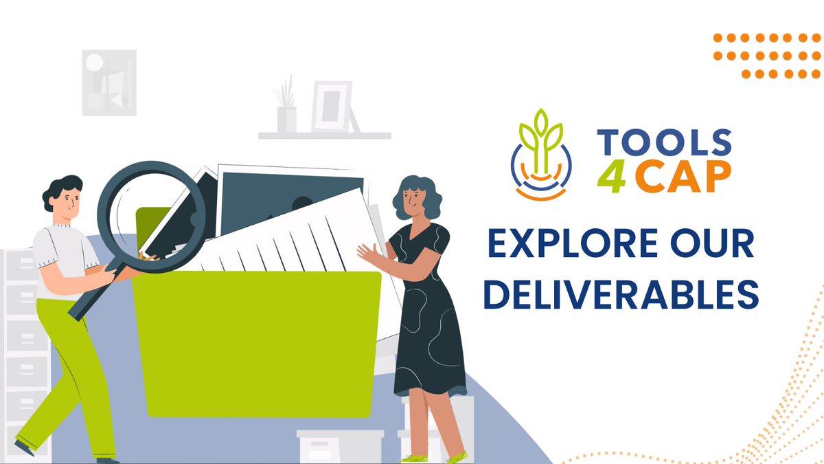 🌟 Big milestones on the horizon! 🌟 Explore our 'Deliverables' to get a sneak peek of the remarkable progress we're achieving with the #Tools4CAP project. Stay tuned for upcoming deliverables that will showcase our outstanding achievements! 🚀 🧐 bit.ly/T4CAPdeliverab…