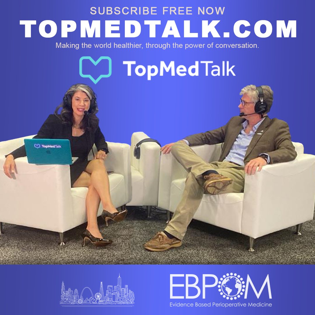 Stay up to date with all the latest medical news in Anaesthesia, Perioperative Care &amp; Enhanced Recovery.

Continuing medical education on the go!🎙️📲

Subscribe for FREE to @TopMedTalk now. ✅ topmedtalk.com

#FOAMed #MedTwitter #Perioperative #ERAS