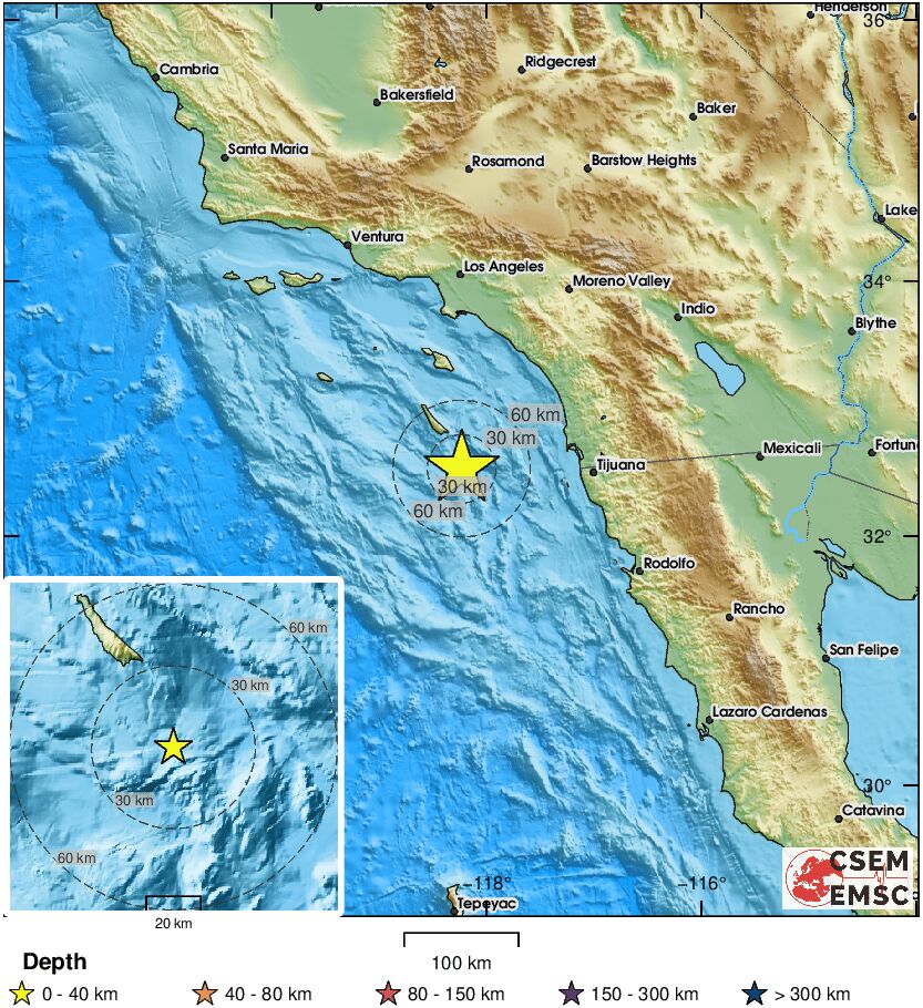 LastQuake's tweet photo. 🔔#Earthquake (#sismo) M4.5 occurred 114 km W of #Tijuana (#Mexico) 4 min ago (local time 02:44:11). More info at:
📱https://t.co/IbUfG7TFOL
🌐https://t.co/tcBU1fQo80
🖥https://t.co/qqm4g9cdTP https://t.co/alMjsdfaqn
