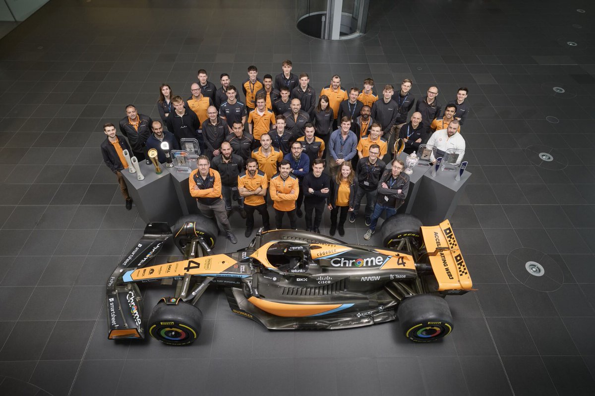 And now, let me introduce you the McLaren Aero team. Not all of them are in this photo, but all of them deserve a recognition for their amazing work this 2023 season.
Now let's go for 2024!