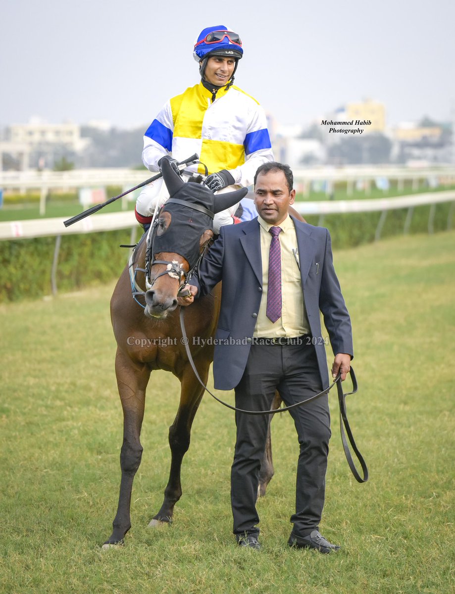 Z9Habib's tweet photo. @_nikhil1998_ @hydraceclub @yash1916 The Ballerina Star Plate - Div. 2 (1200 M)

D Minchu 🐎 
@_nikhil1998_ 🏇
Trainer: Gauravaram Sandeep 

#HyderabadRaceClub #HRC #NikonIndia #MohammedHabib #HorseRacing #Hyderabad https://t.co/UFyQgV38El