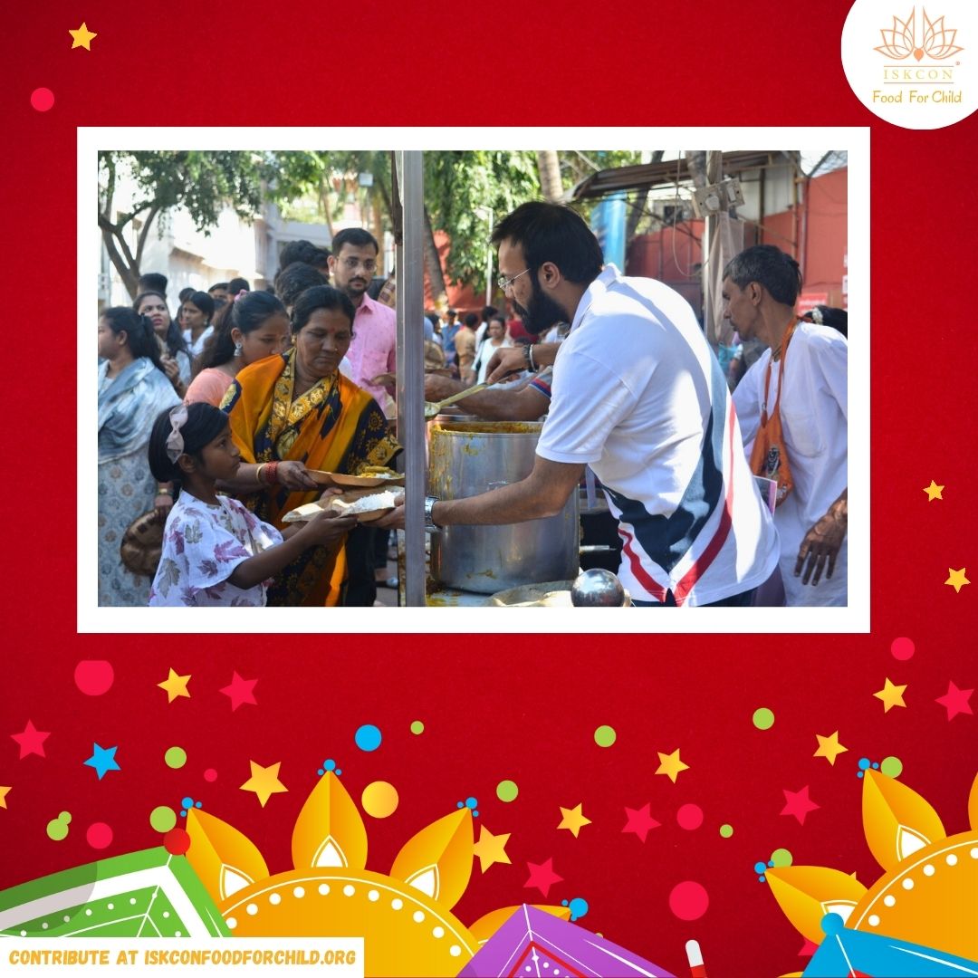 IskconFFC's tweet photo. We wish you all a very Happy and
Blessed Makara Sankranti.
Watch glimpses of 1,11,000 plates of Prasadam Meals
served all over Mumbai, Palghar, Bhivandi... etc
#Makarsankranti
#ISKCONFoodForChild #iskcon #Iskconjuhu
#foodforlife #foodforchild
#sungod #india https://t.co/d6NwOAKETV