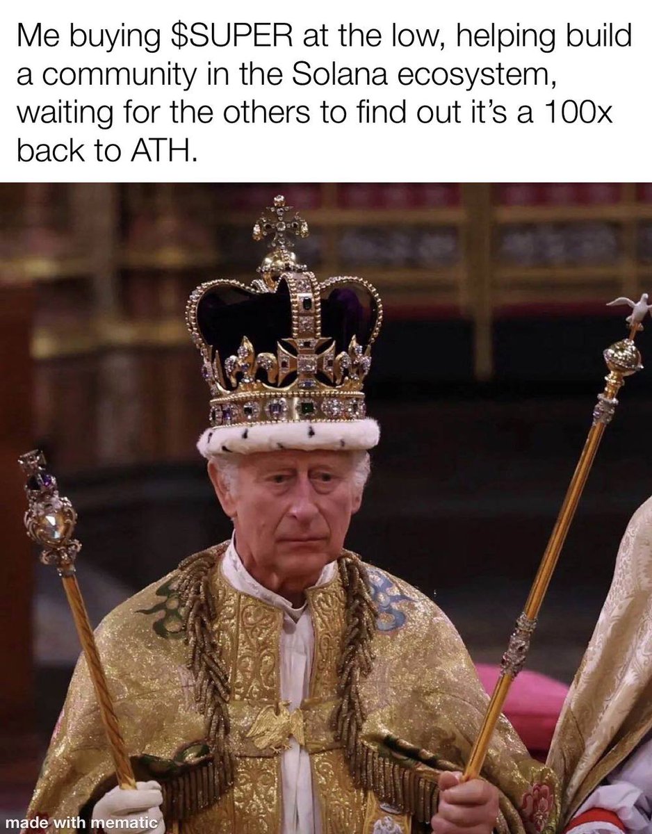 $SUPER | Supertoken is 100x back to ATH

💎 Building a storyline in the $SOL universe through a comic
💎 Launchpad for meme projects 
💎 Strong narrative, community, and team

Join us, follow 
<a href="/SuperTokenOnSol/">Super Token</a>