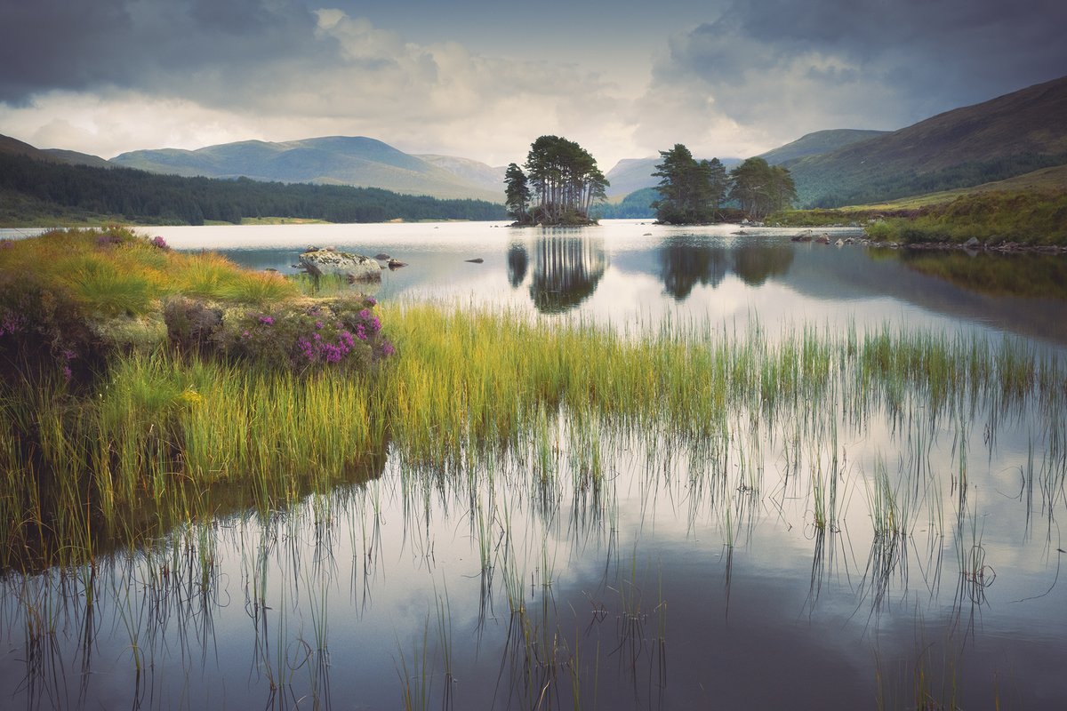 Loch Ossian, Corrour #Scotland #Highlands #Corrour damianshields.com