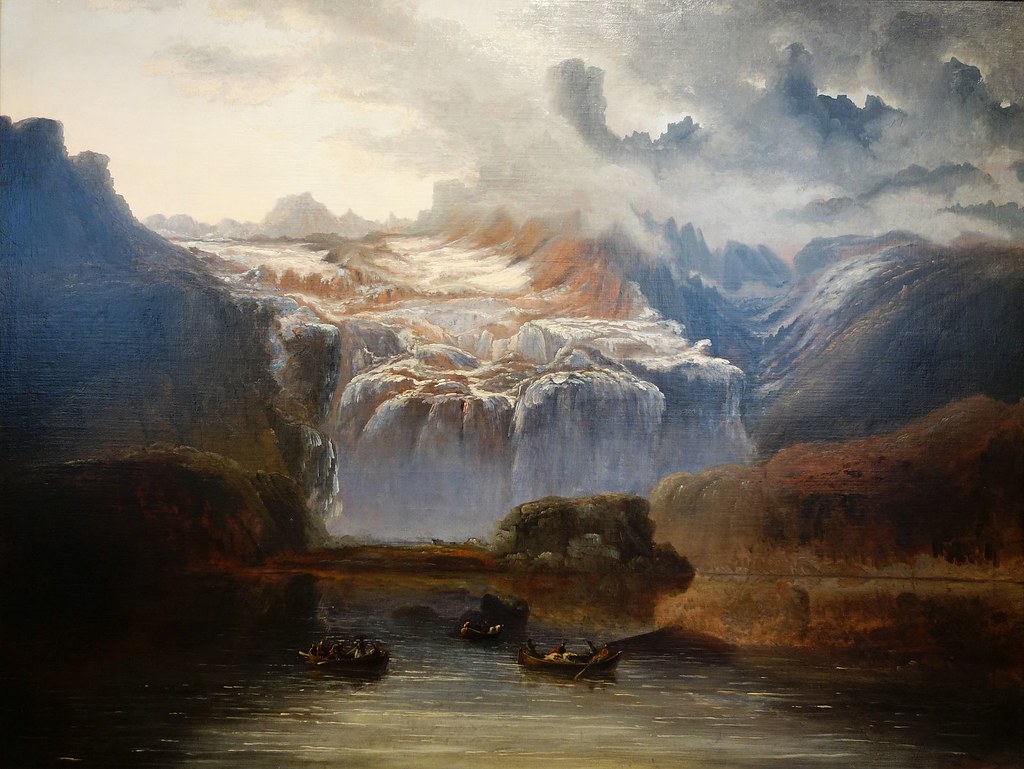 The Glacier, Jostedalsbreen by Peder Balke 1840's (Gothenburg Museum of Art, Sweden)