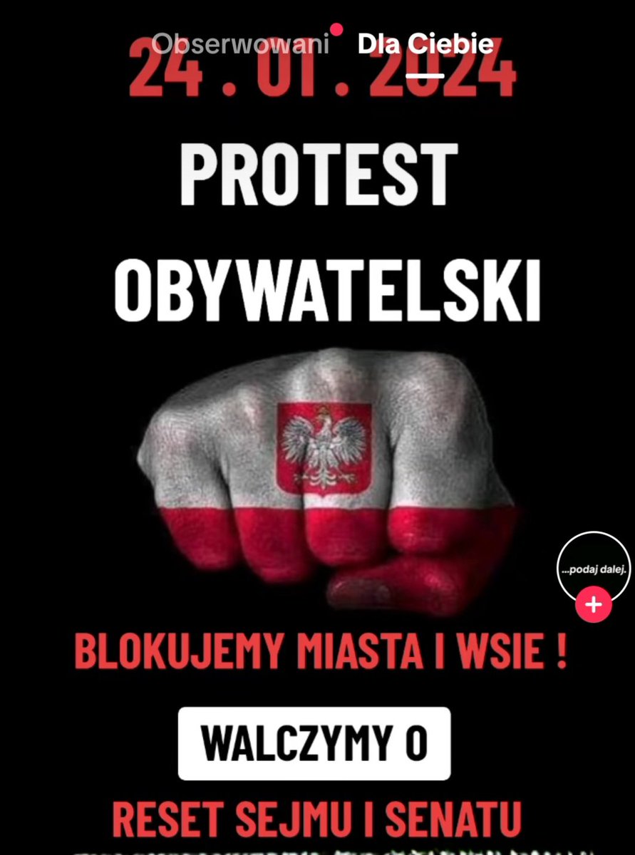 k_ornatowska's tweet photo. Protest obywateli ✌️ Serdecznie zapraszamy ❤️
Blokujemy przed wszystkim sejm i inne urzędy ✌️

#JestemProblememTuska #problemtuska #polska #TuskCzłowiekPutina #tusk #reset #patriota #WolneMedia #RudaWronaOrłaNiePokona https://t.co/dH2nI2N2og
