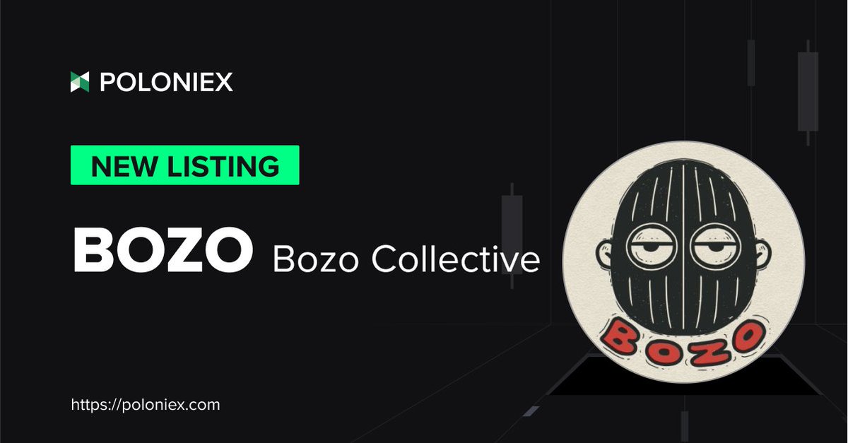 Bozo Collective (@bozocollective) on Twitter photo Shout out to <a href="/Poloniex/">Poloniex Exchange</a>
We got another one. 🥇
$BOZO listing on Poloniex soon.
Like + RT
DROP WALLETS
Looks like we adding a bunch of new people today to celebrate! Shout out to <a href="/Poloniex/">Poloniex Exchange</a>
We got another one. 🥇
$BOZO listing on Poloniex soon.
Like + RT
DROP WALLETS
Looks like we adding a bunch of new people today to celebrate!