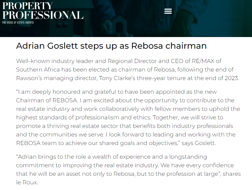 REMAX SA tweet media