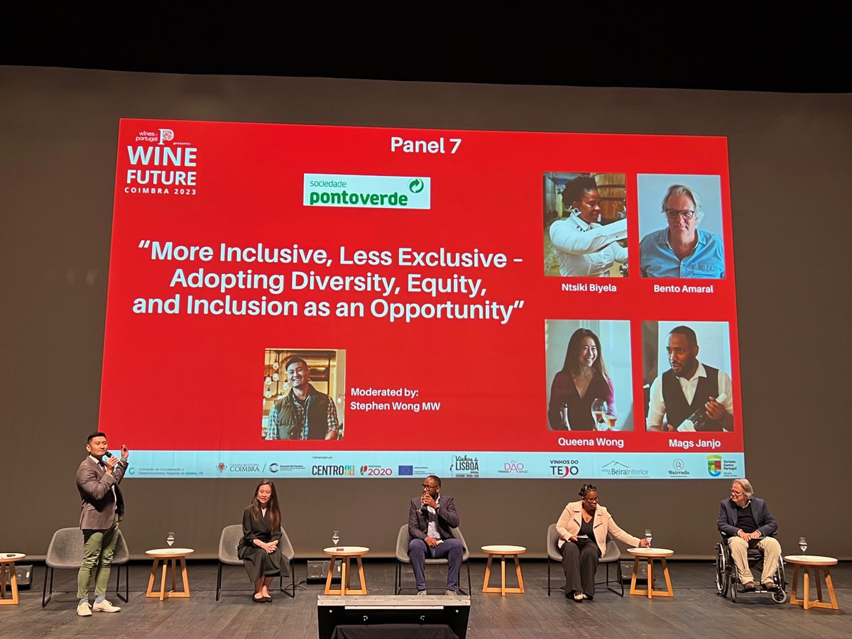 richardsiddle's tweet photo. The wine industry has a long way to go before it's anyway near being diverse &amp; inclusive said a panel of leading wine figures from underrepresented groups who shared their experiences at last year's #WineFuture. Here's their collective call for action https://t.co/xwd5vUvFh9 https://t.co/UJzPA1uqbD