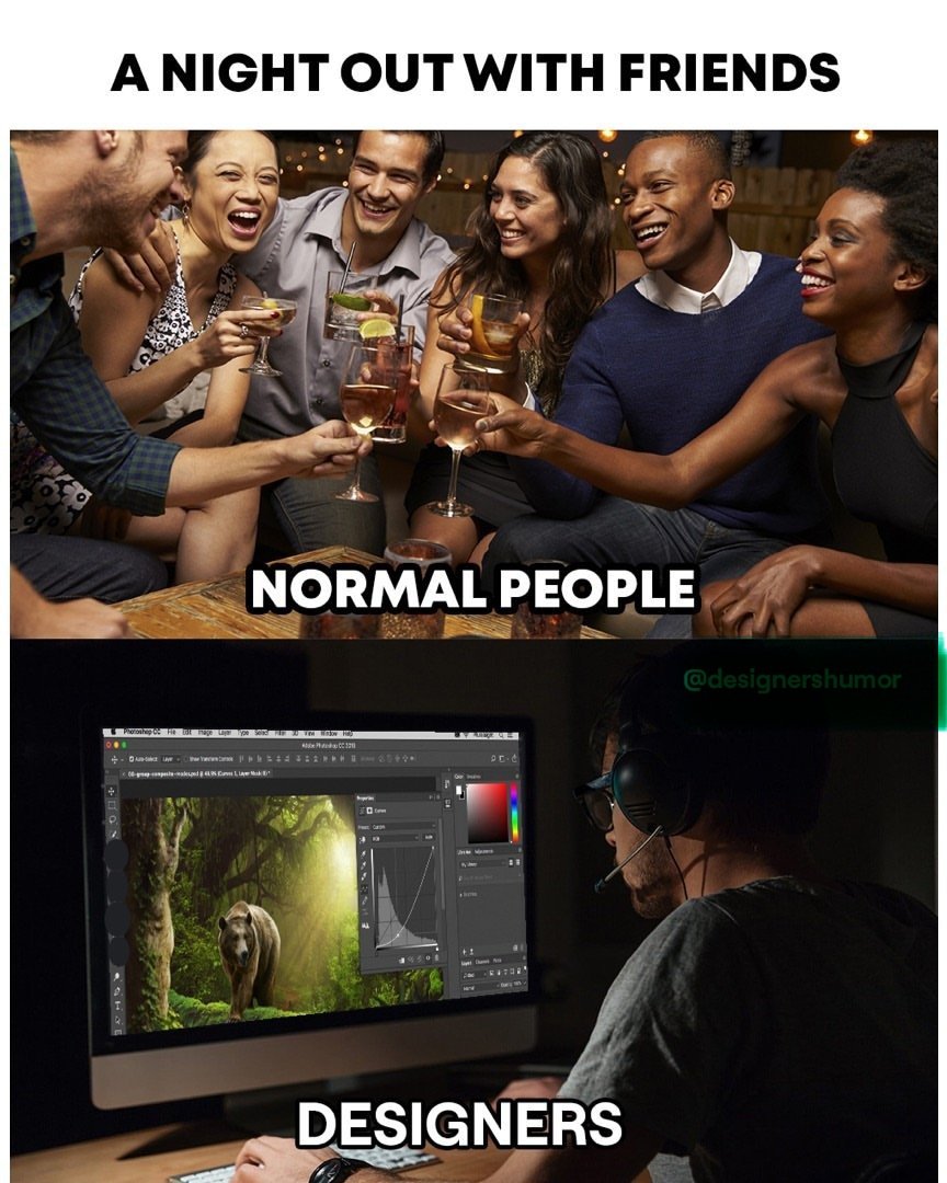 mkatte_kelvin's tweet photo. Normal people:
Dreaming peacefully at night. Designers at night: Trying to align the universe with pixel perfection. 😅🎨
#BBTitans #BBNaijaAllStars #jokes #Drama3rdWin
#DesignerLife #NightShiftHumor https://t.co/s2haVIUGlC